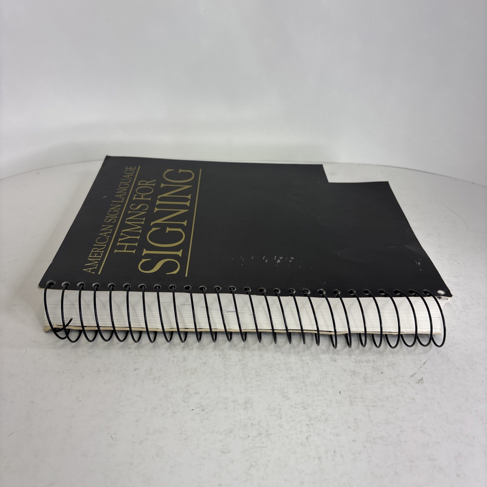 Hymns for Signing American Sign Language Spiral Bound Hymnal