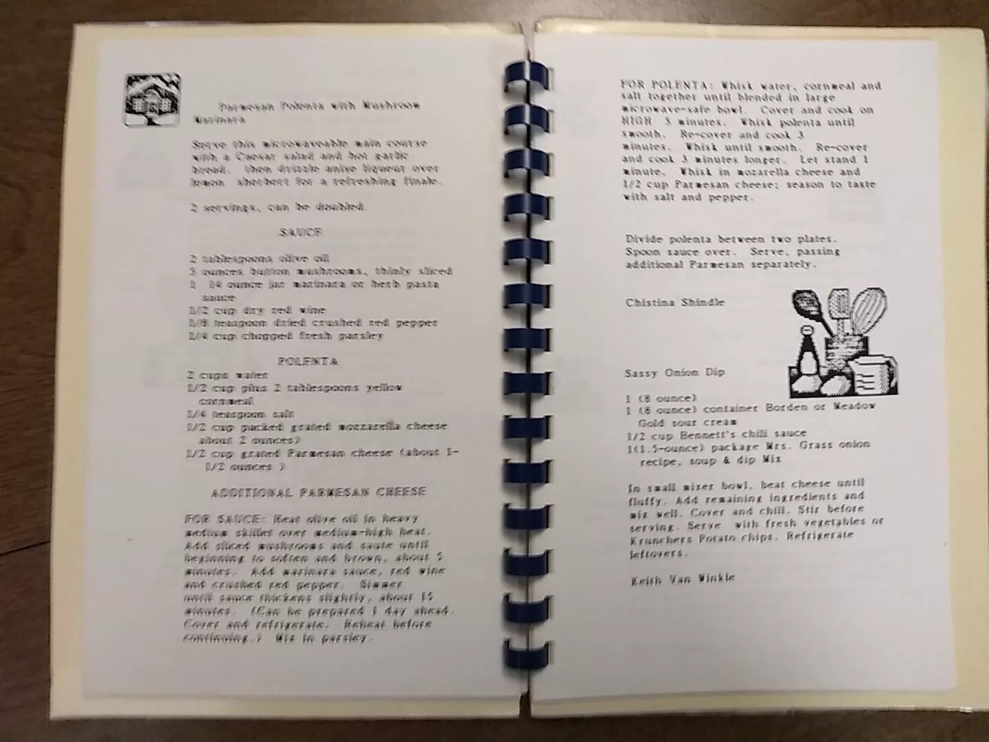 Wellsville Pennsylvania elementary school Christmas cookbook PA 1992