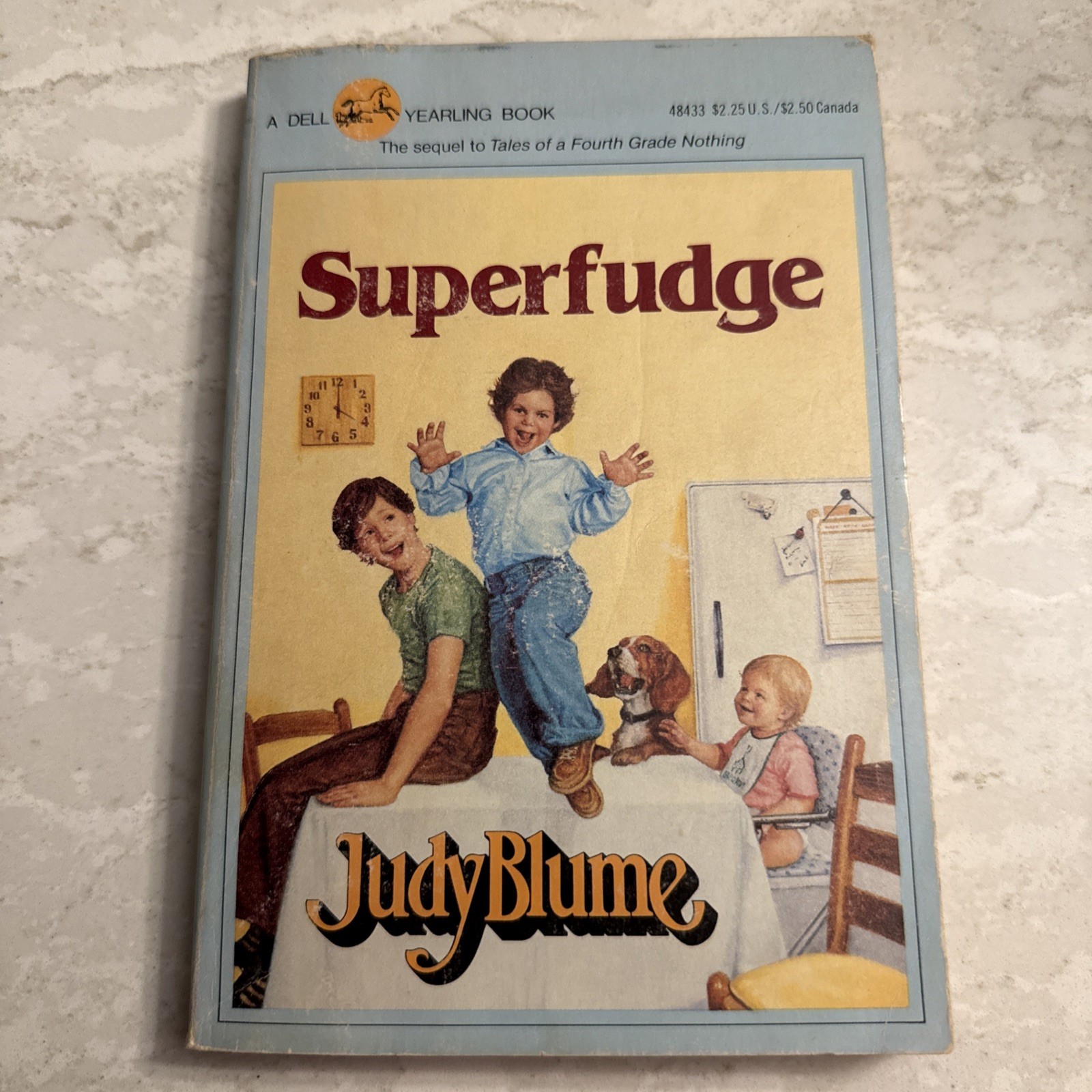 Superfudge by Judy Blume 1981 Paperback Dell Yearling NY USA 166 Pages