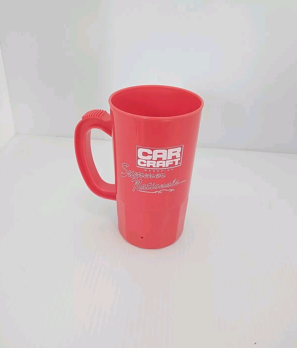 Car Craft Magazine Summer Nationals Red Souvenir Mug Cup 22oz USA Beer Stein
