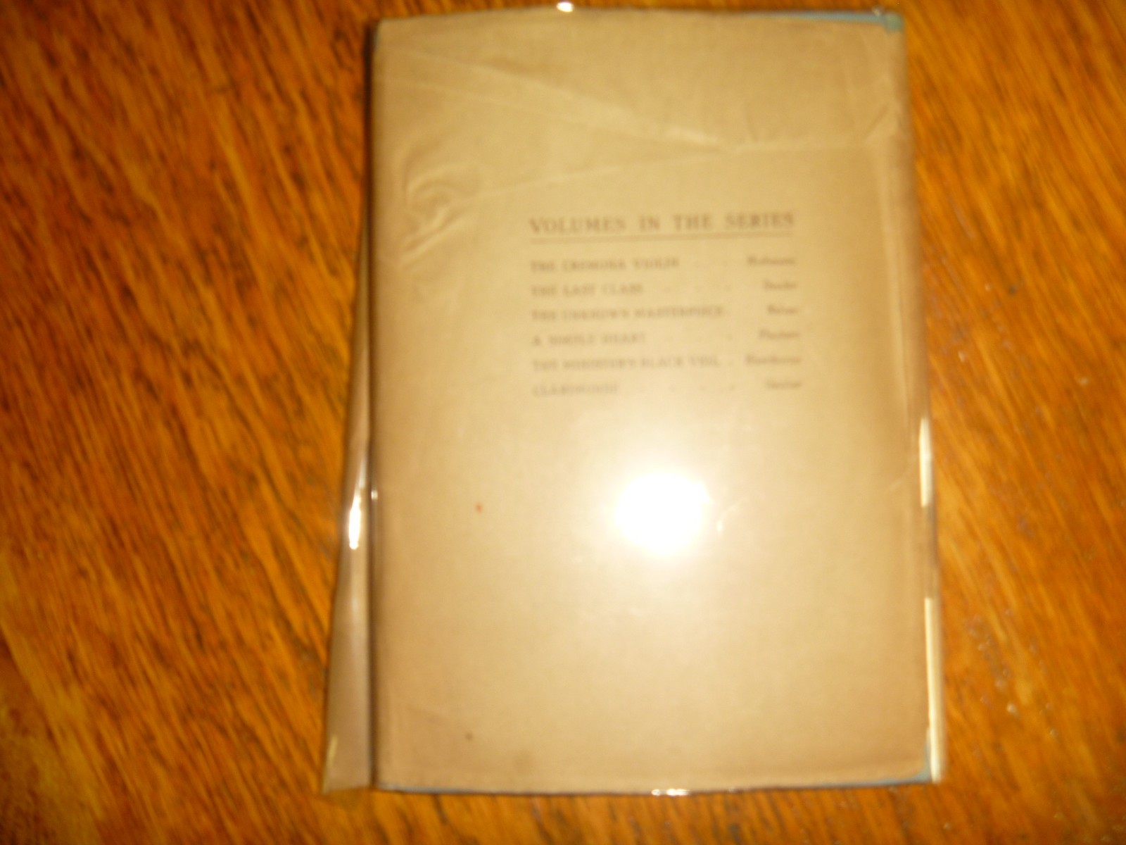 1908 Clarimonde and other stories by Theophile Gautier, first UK ed in DJ