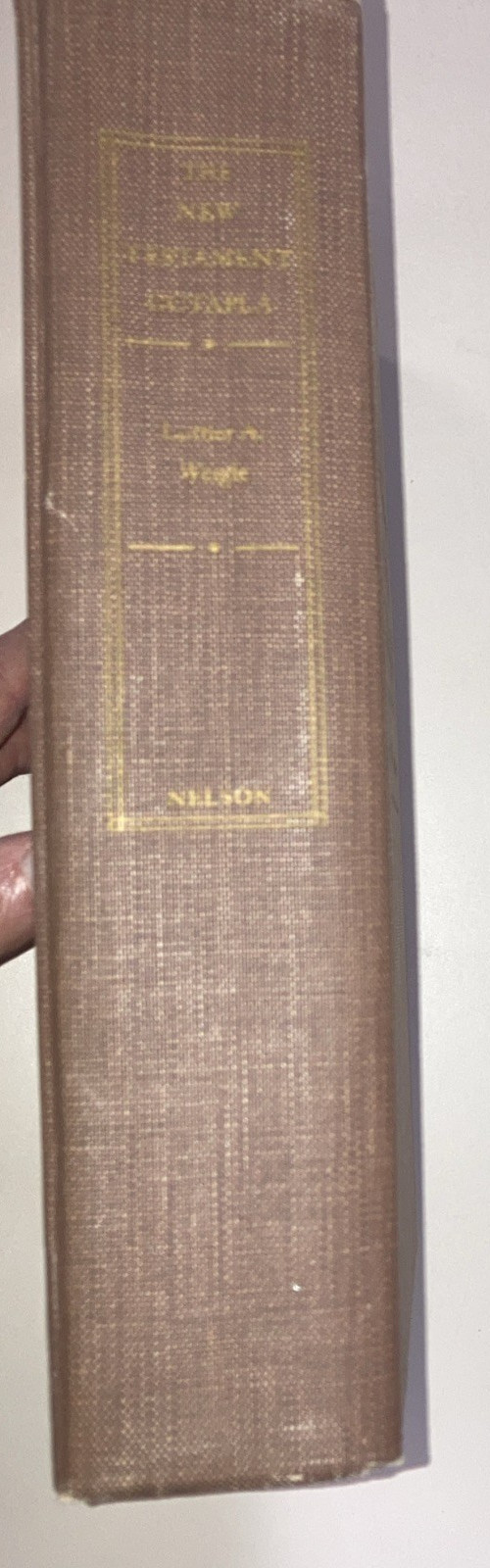 New Testament Octapla 8 English Vers of New Testament in Tyndale KJV 1946