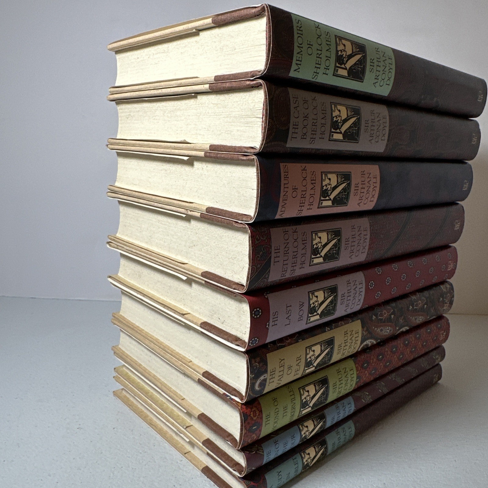 Sherlock Holmes: 9 Volume Set Book Of The Month Club HB Sir Arthur Conan Doyle