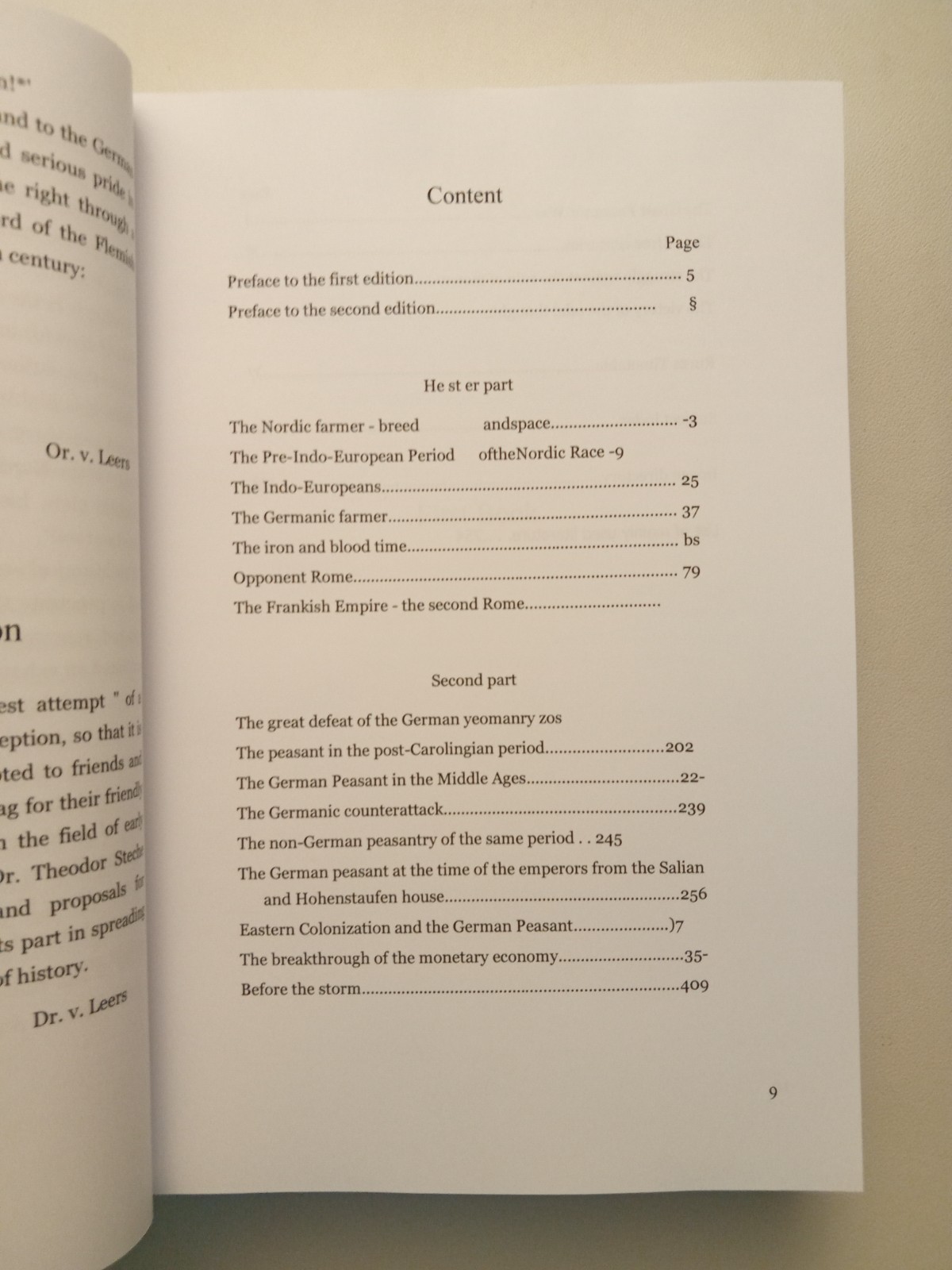 Odal: The Life-Law of an Eternal Germany by Johann von Leers PB