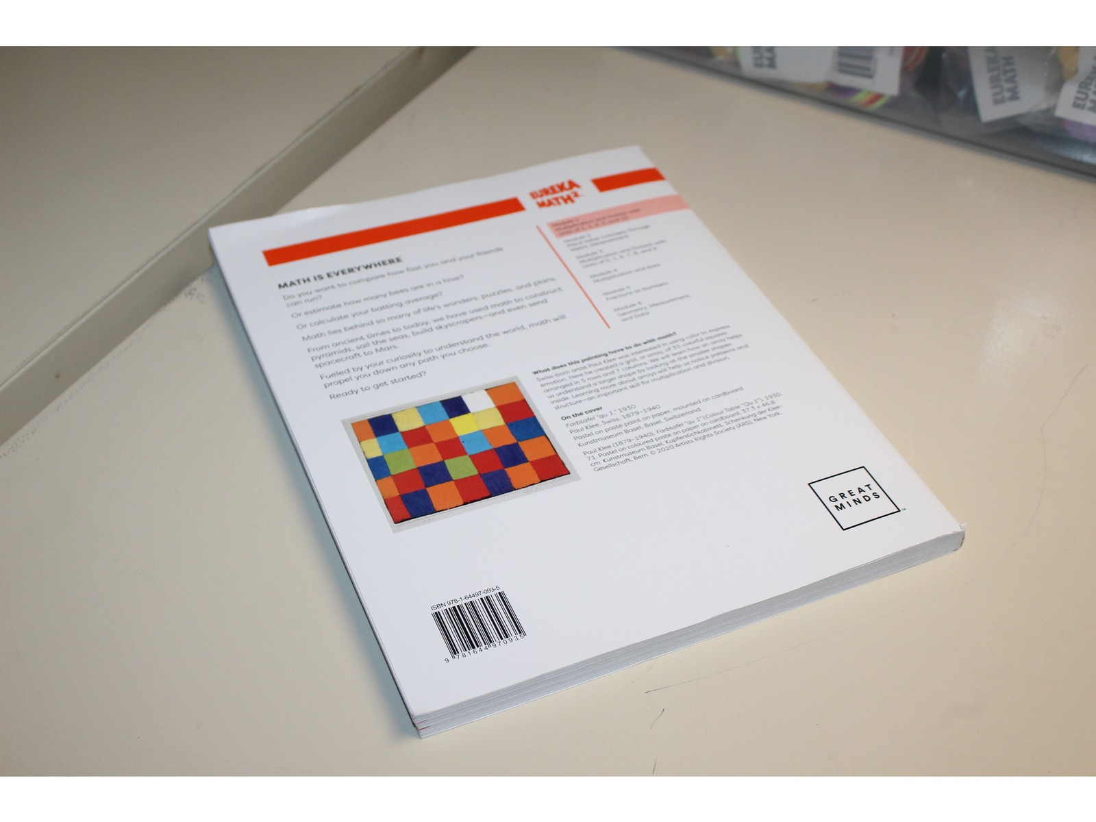 Eureka Math² Squared Grade 3 Module 1 Learn Student Book – Weight: 14.65 oz.