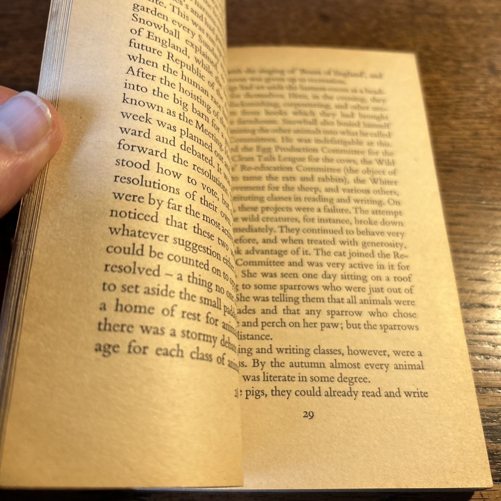 ANIMAL FARM George Orwell – Penguin Paperback No 838 1955