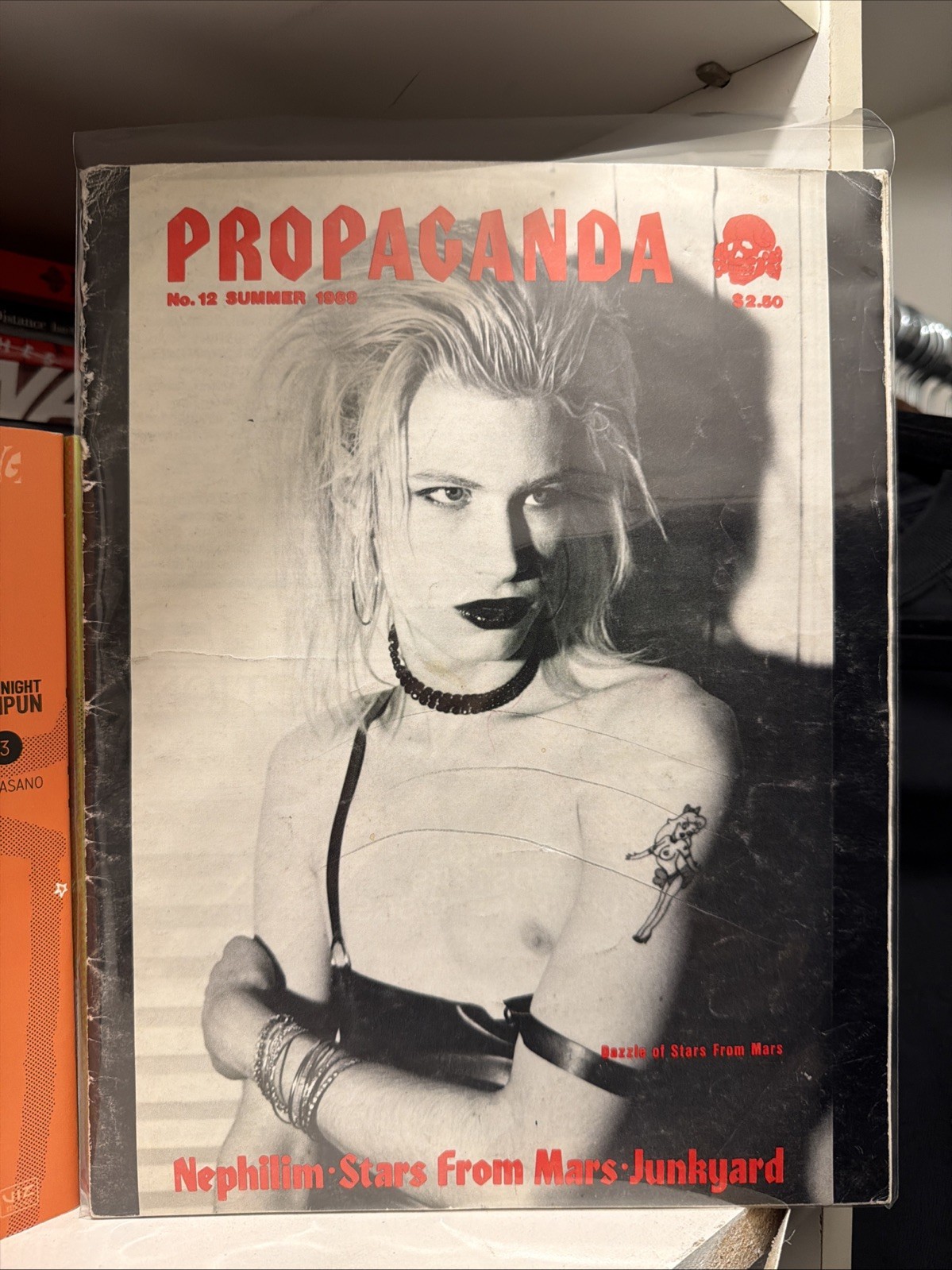 Propaganda GOTH Magazine #12 1989 Nephilim * Red Hot Chili Peppers SUPER RARE