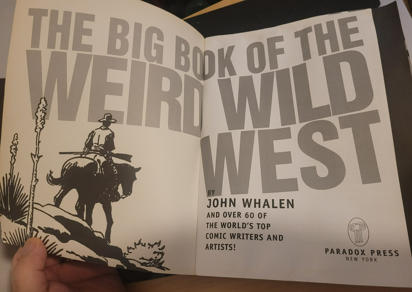 FACTOIDS BOOKS THE BIG BOOK WEIRD WILD WEST GRAPHIC NOVEL TRADE PAPERBACK – 1998