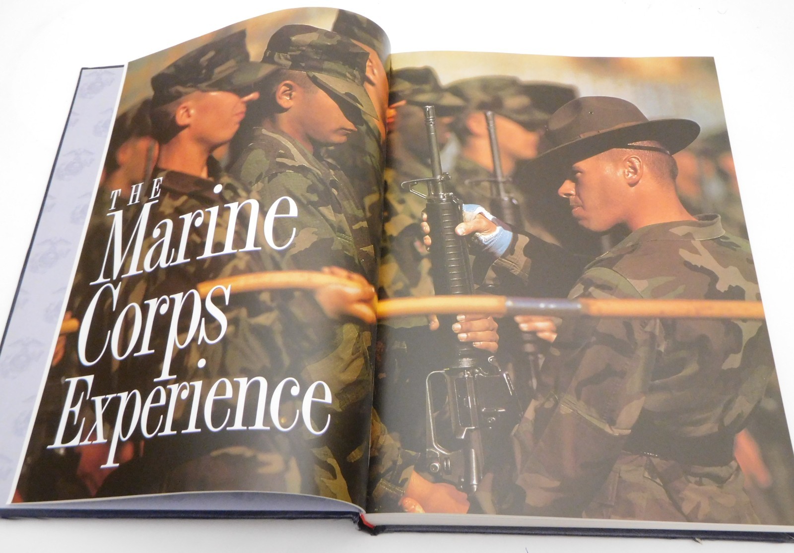 The Marines Hardcover Coffee Table Book USMC History 359 Pages Oversized