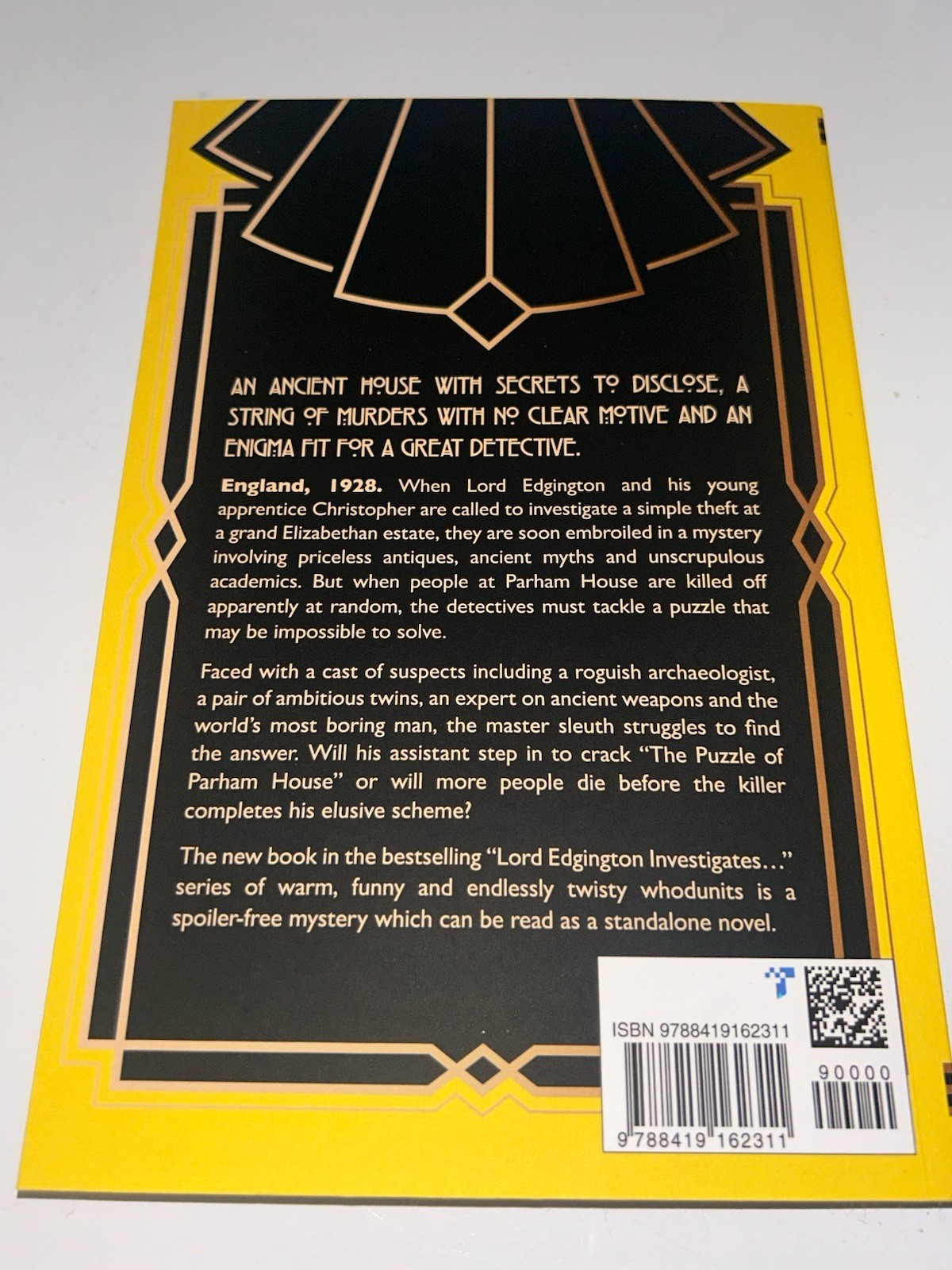 The Puzzle Of Parmam House A 1920s Mystery Lord Edginton Investigates Brown