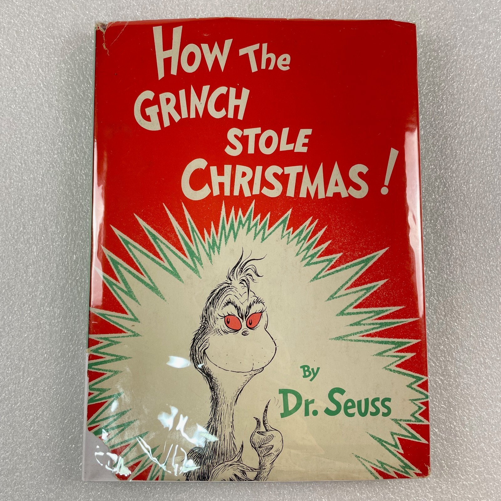 How the Grinch Stole Christmas! by Dr. Seuss 1st Edition 1957 Hardcover w/DJ