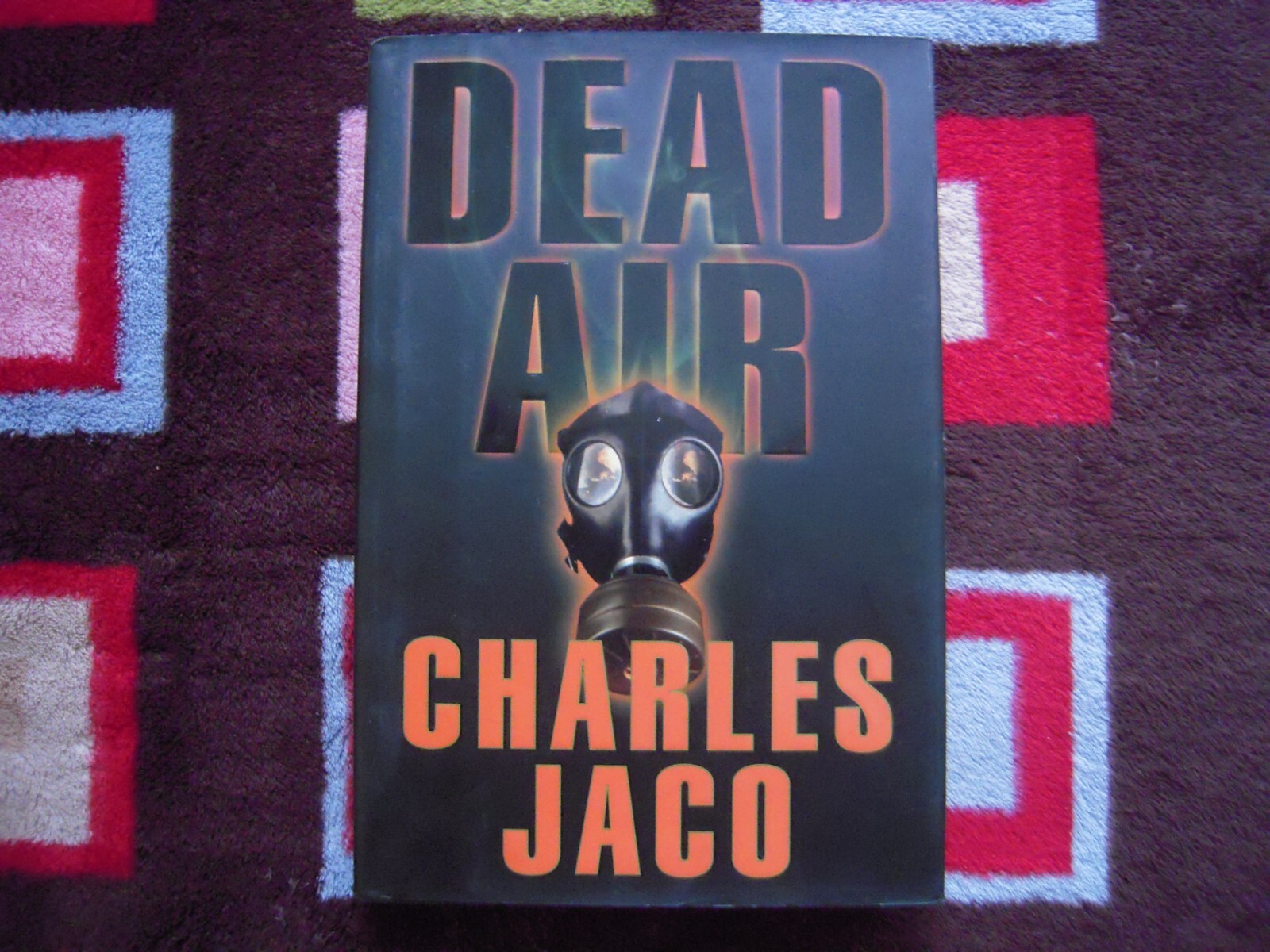 VINTAGE 1998 DEAD AIR BY CHARLES JACO HARDCOVER FIRST EDITION 364 PAGES