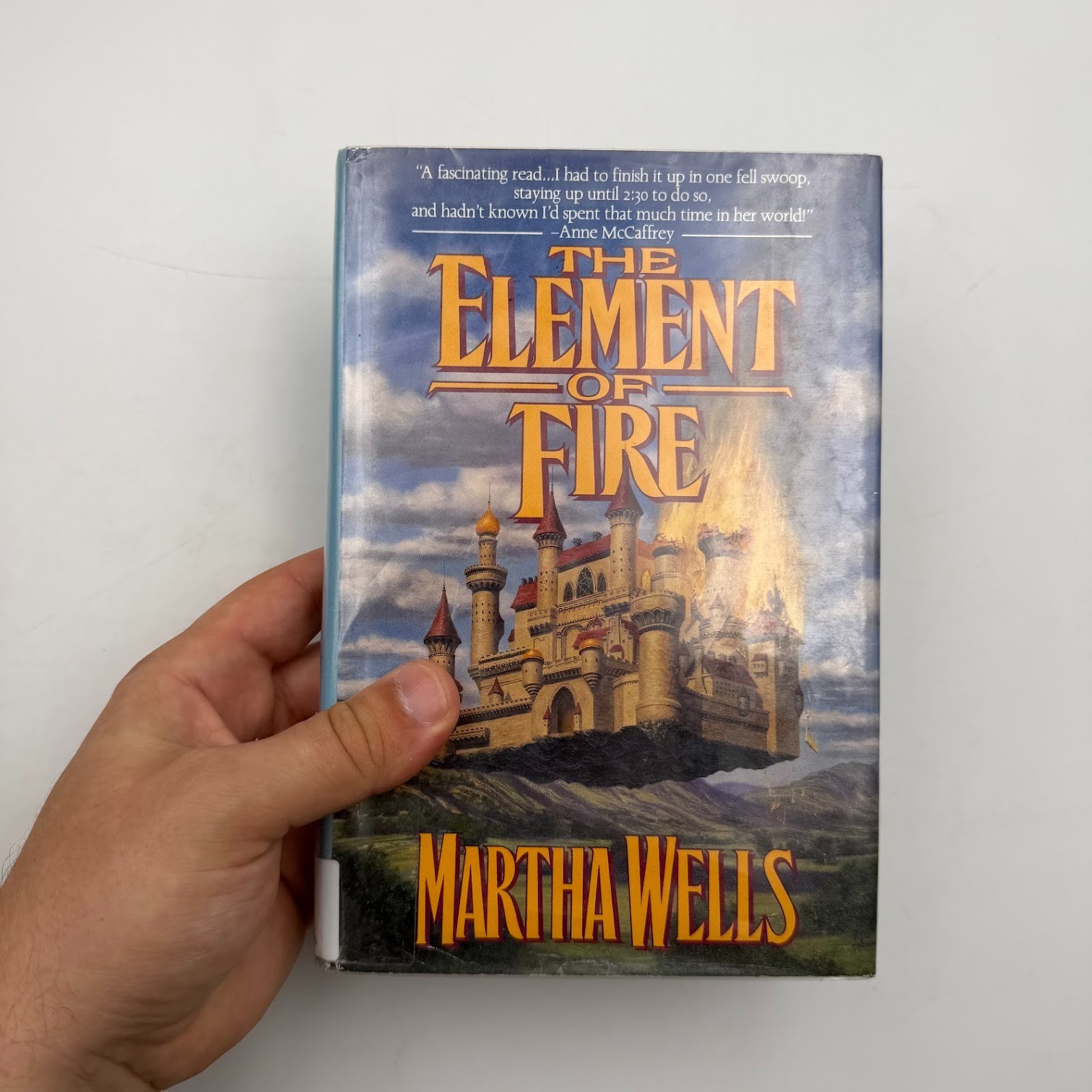 Element of Fire by Martha Wells (1993, Hardcover) Sci-Fi Fantasy TOR 1st Edition