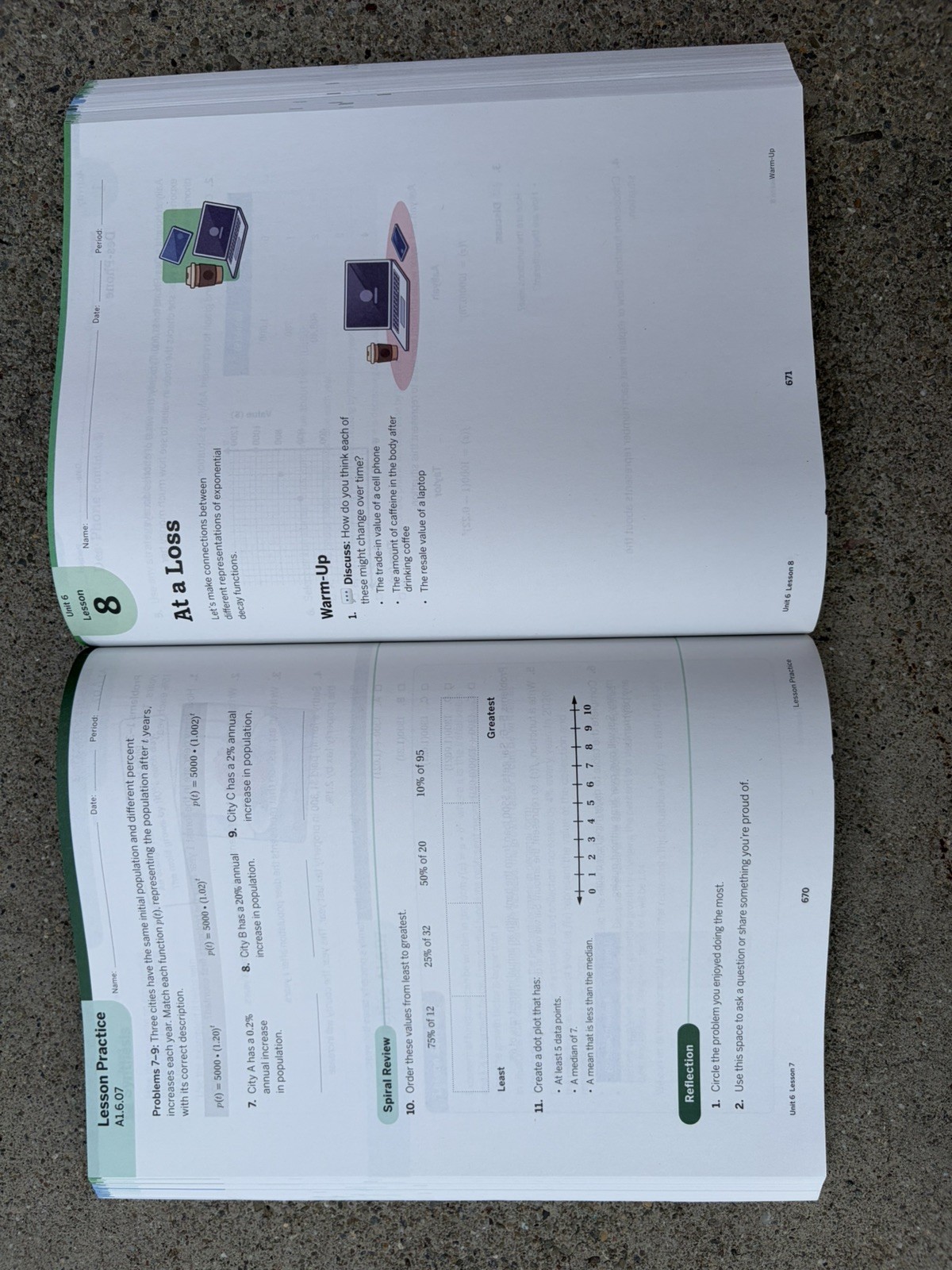 Amplify Desmos Math Student Edition: A1 Volume 2