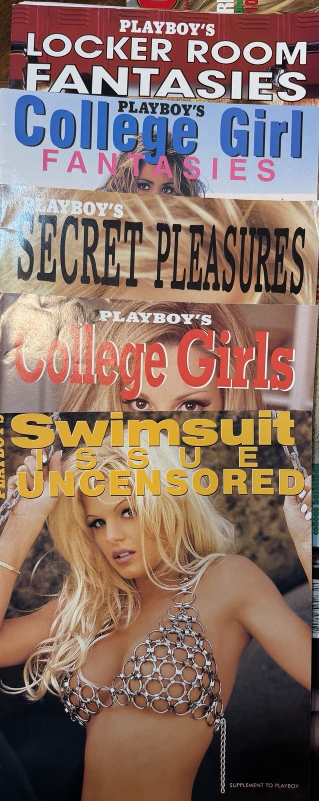 Playboy Special Editions Collection 10 Issues Swimsuit Uncensored College Girls