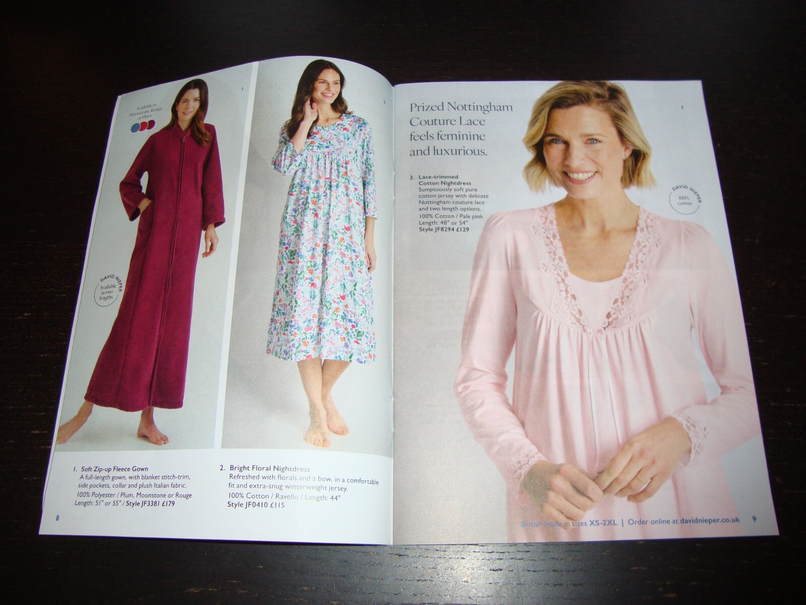 DAVID NIEPER Women’s Intimates & Sleepwear CATALOG Autumn Winter 2024 – 58 Pages