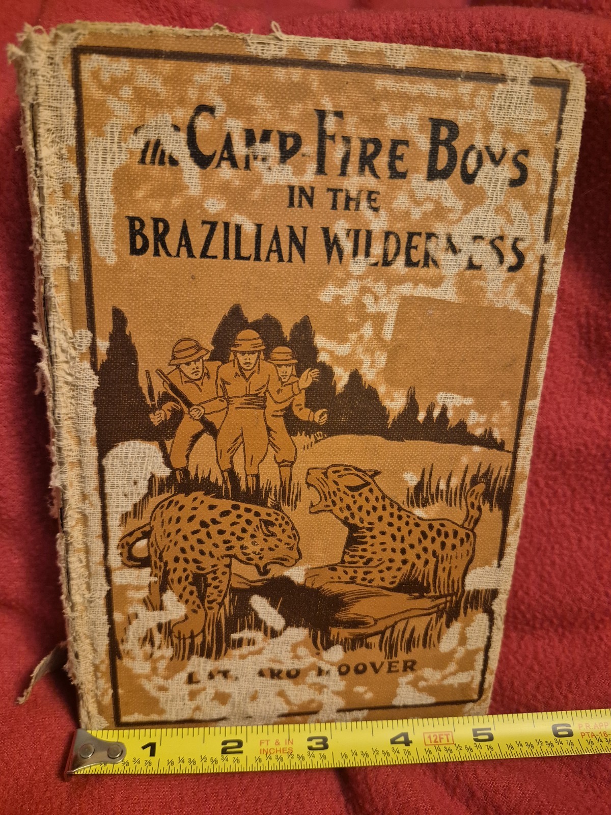 A. L. Burt Company The Camp-Fire Boys in the Brazilian Wilderness HC 1929 Illus