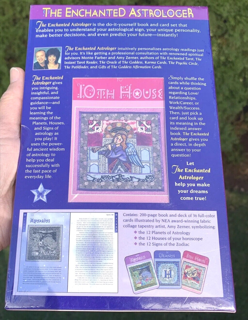 The Enchanted Astrologer Your Personal Oracle Book & Cards Farber & Zerner NEW