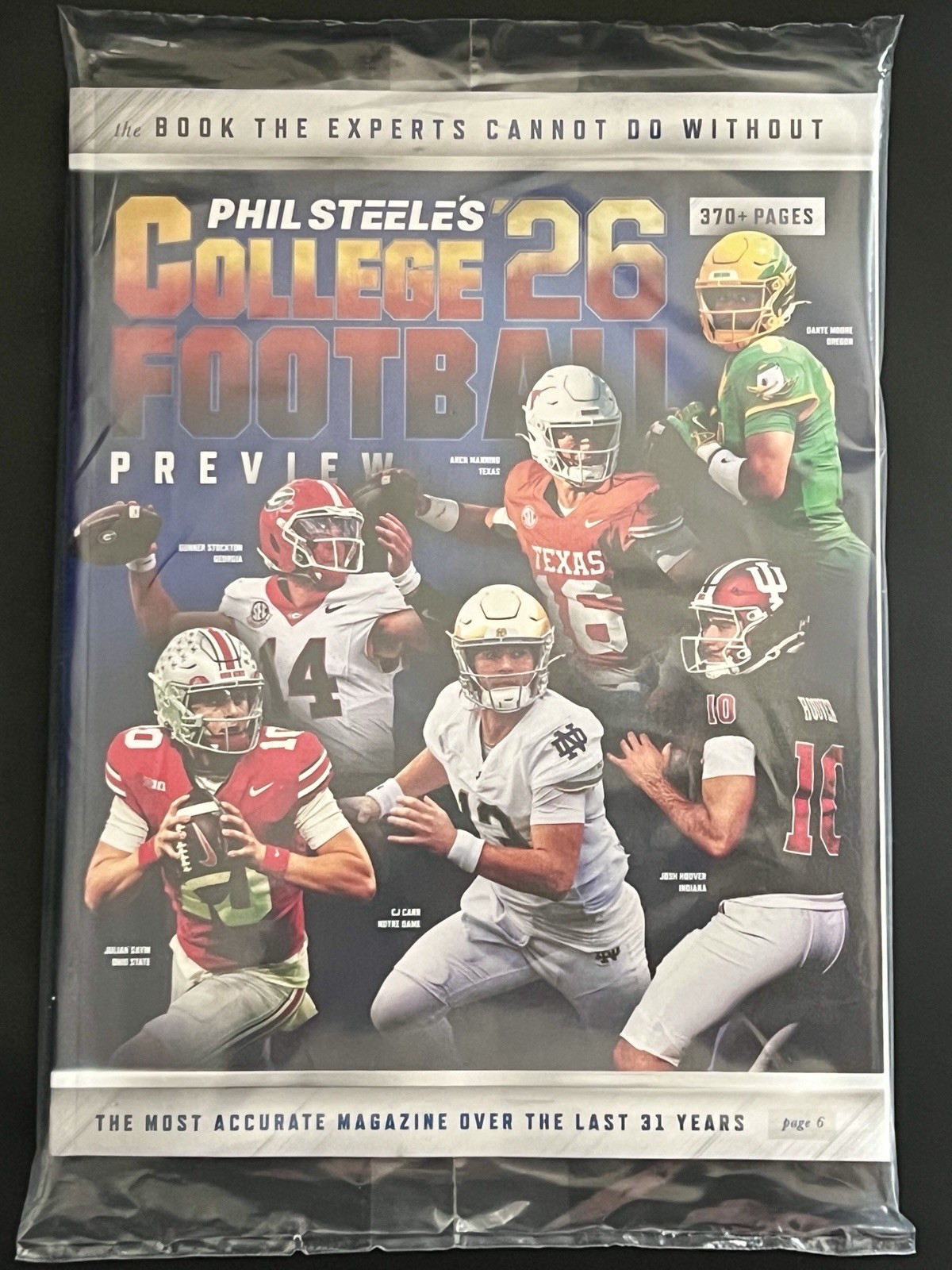 NEW Phil Steele’s College Football 2026 Preview Magazine National Cover Edition