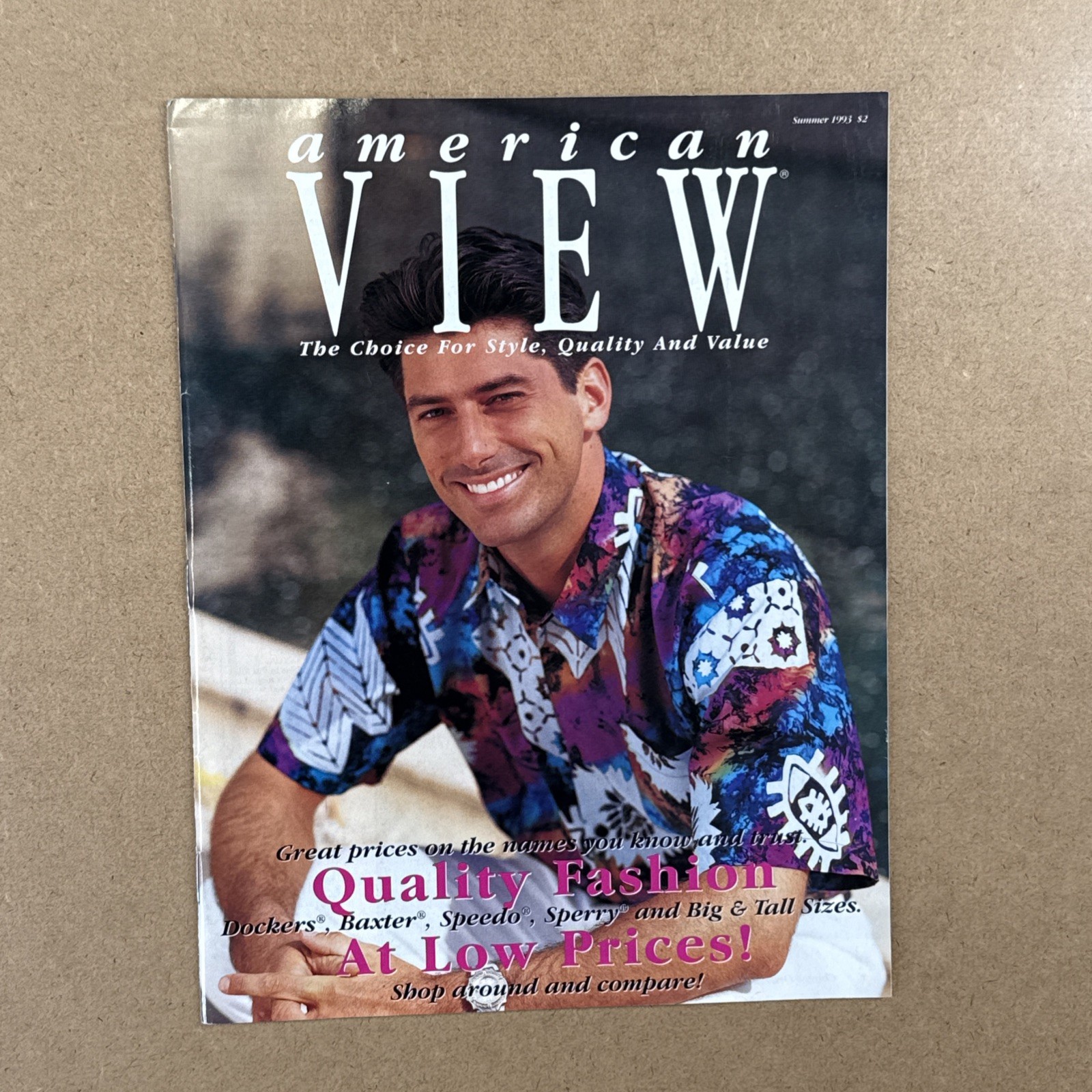 American View Fashion Catalog Scott Hampton Summer 1993 39 Pages