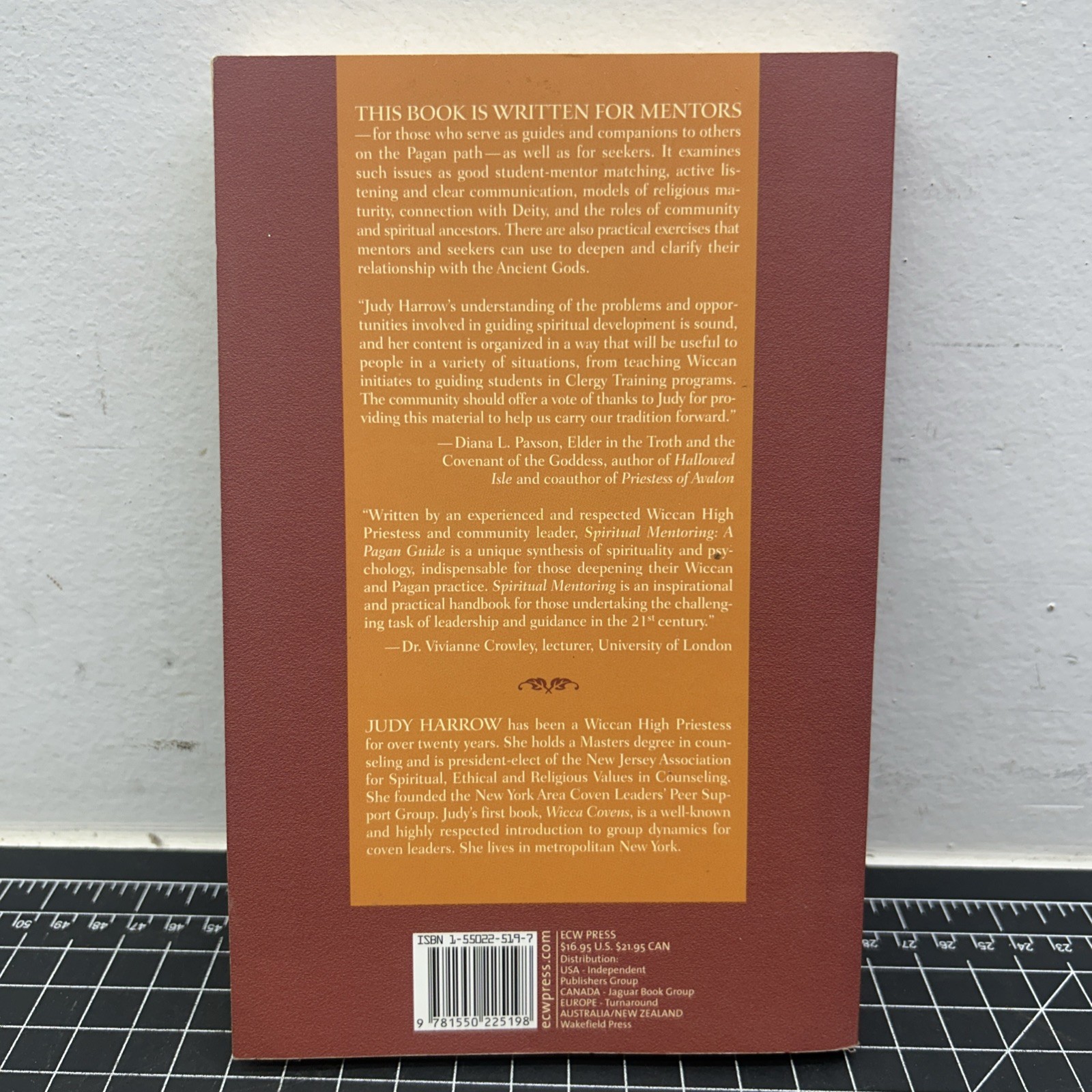 Spiritual Mentoring : A Pagan Guide by Judy Harrow (2002, Trade Paperback)