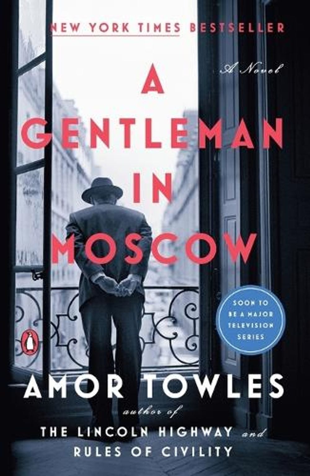 A Gentleman in Moscow: A Novel by Amor Towles (English) Paperback Book