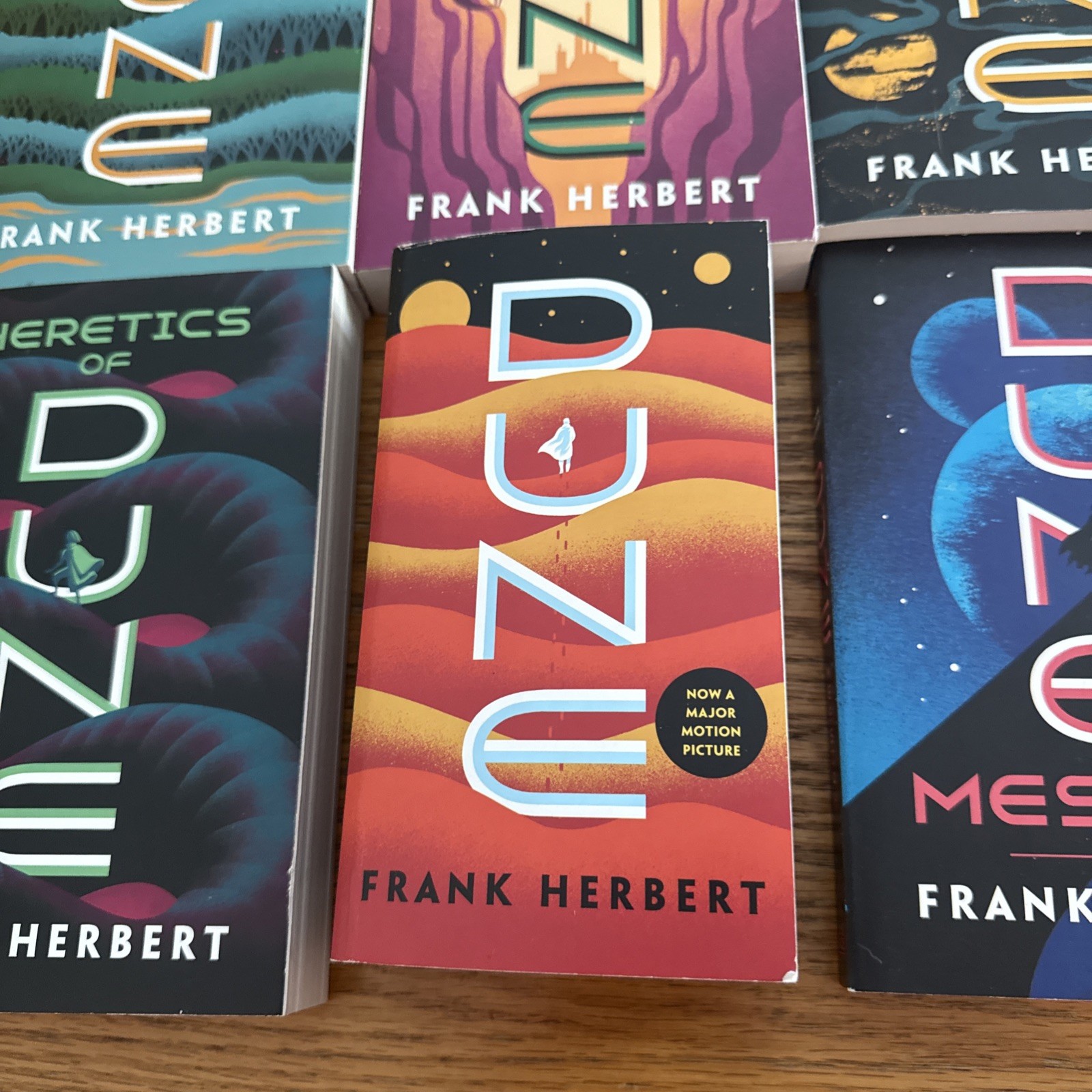 🔥Complete Series Set DUNE 1-6 by Frank Herbert Very Good And Better Condition