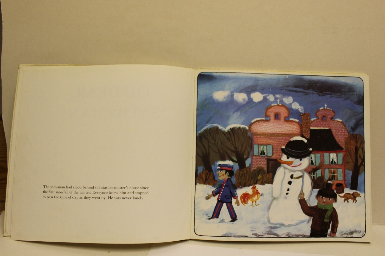 Janosch Oh Dear, Snowman Hardback 26×27.5cm 1976