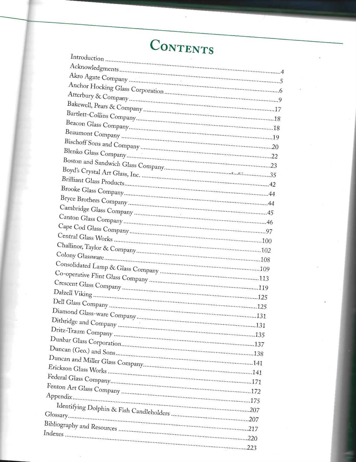 Glass Candlestick Book Volume I HB -Tom Felt & Rich Stoer-2003-254 pages