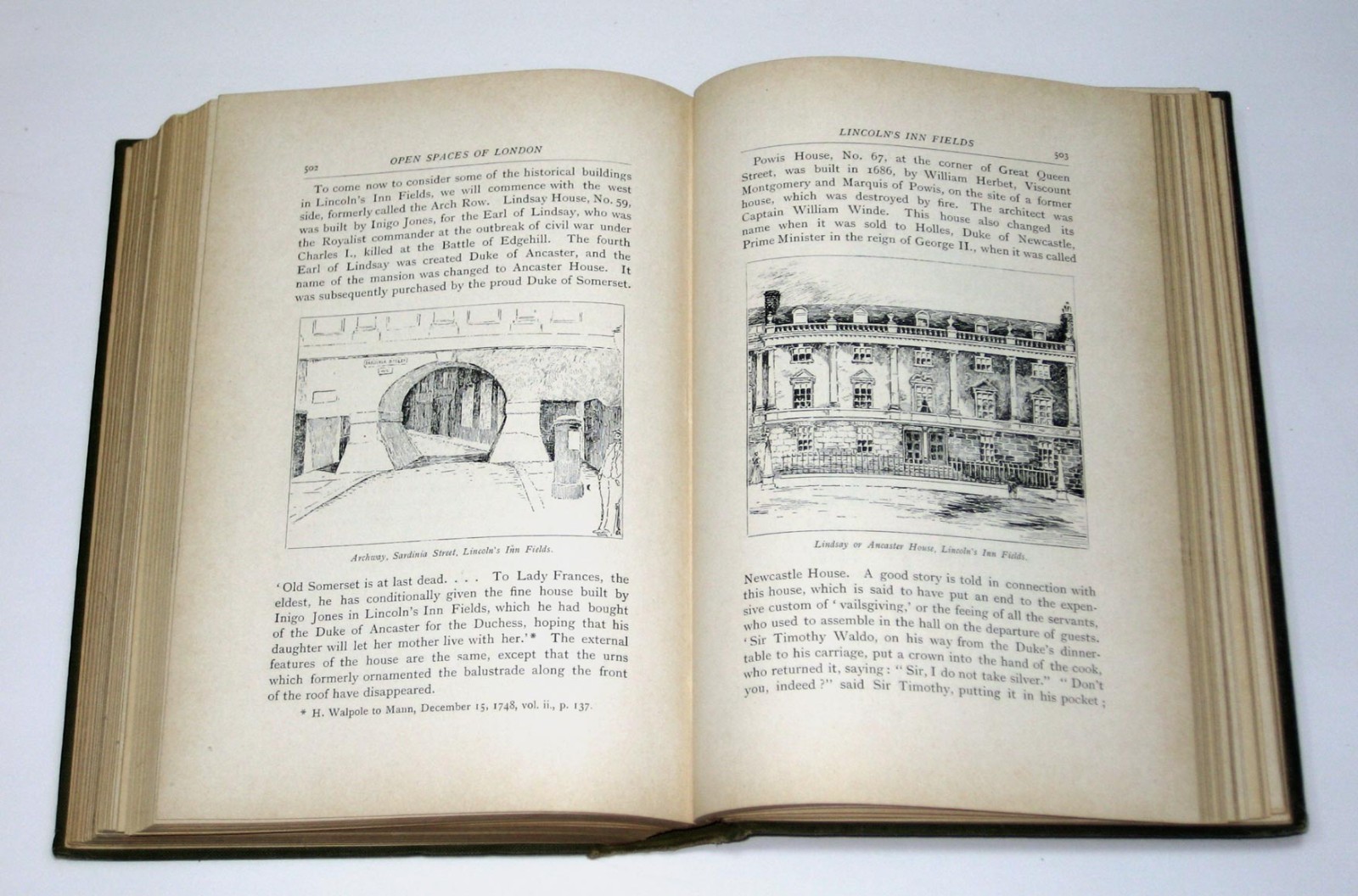THE MUNICIPAL PARKS, GARDENS & OPEN SPACES OF LONDON : J. J. Sexby – 1905 – lll.