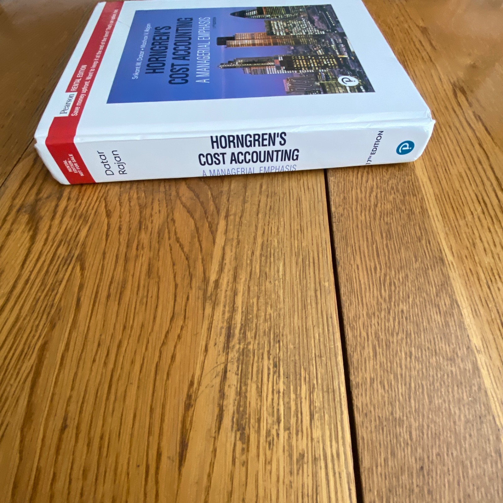 Horngren’s Cost Accounting: A Managerial Emphasis 17th Edition Hardcover