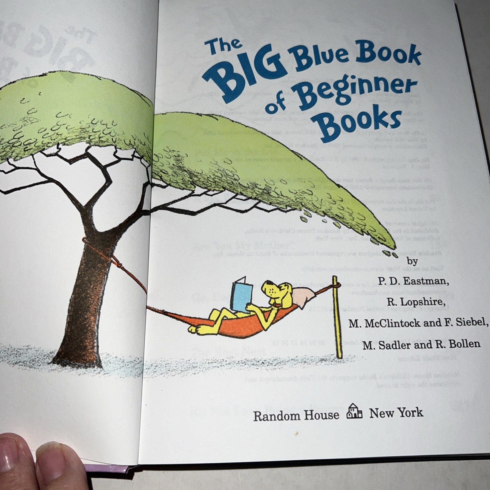 The Big Blue Book of Beginner Books by Various 2008 Hardback