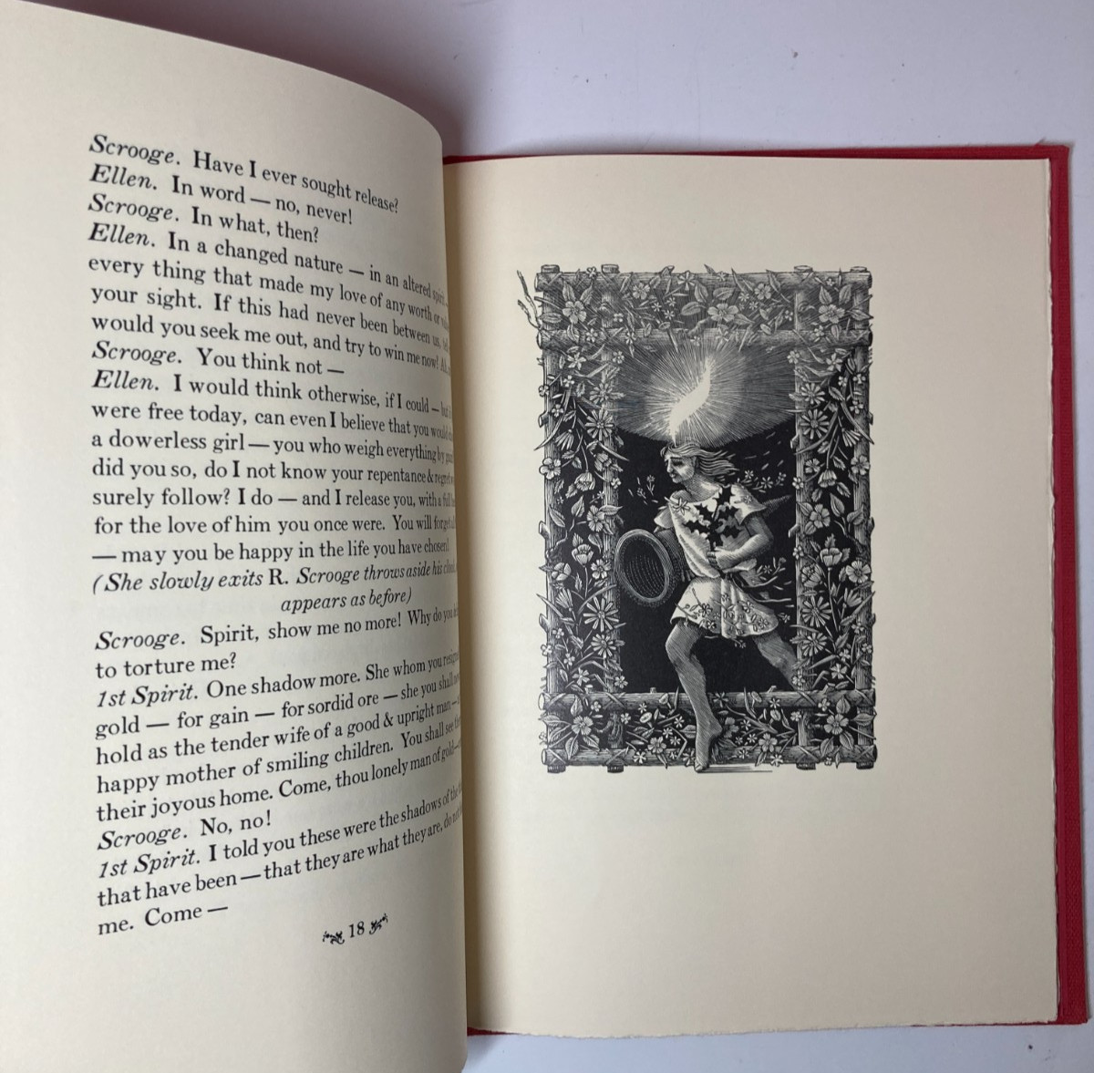 Barbarian Press Christmas Carol 1984 Ellis Wood Engravings Slipcase Fine