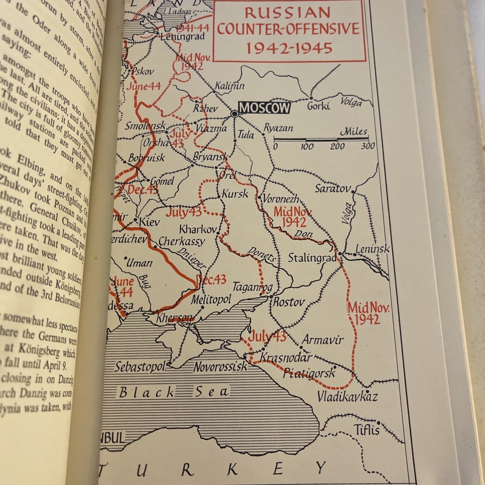 Russia at War 1941-1945 Alexander Werth HC DJ 1964 WWII Eastern Front History