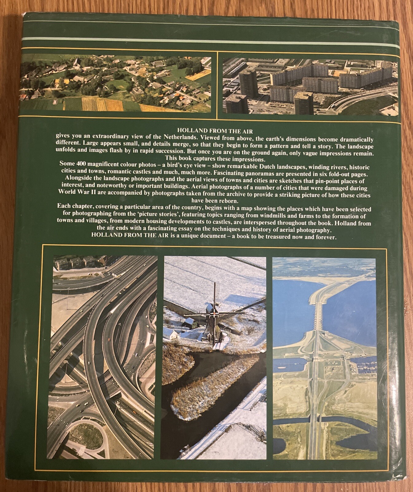 Reader’s Digest HOLLAND FROM THE AIR 1987 hardcover DJ