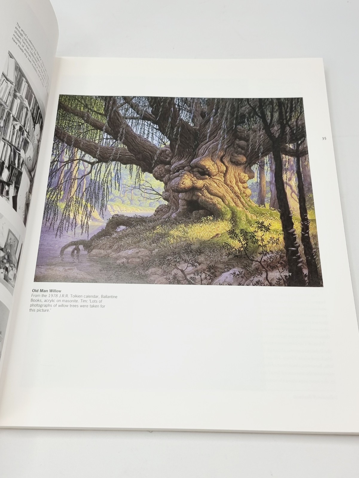 The Fantasy Art Techniques Of Tim Hildebrandt Book Vintage Star Wars Lord Rings