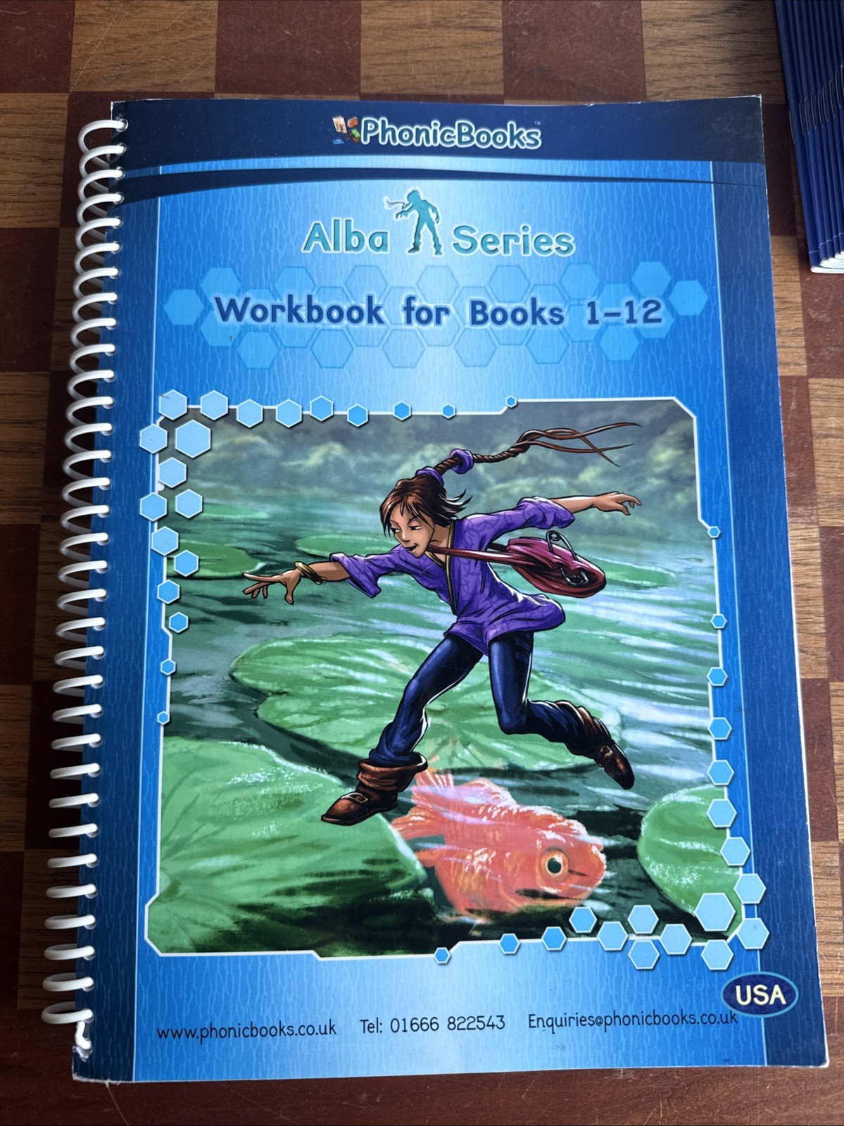 Phonic BOOK LOT: Alba Series Workbook With Books 1-12 Used Missing 1 Book