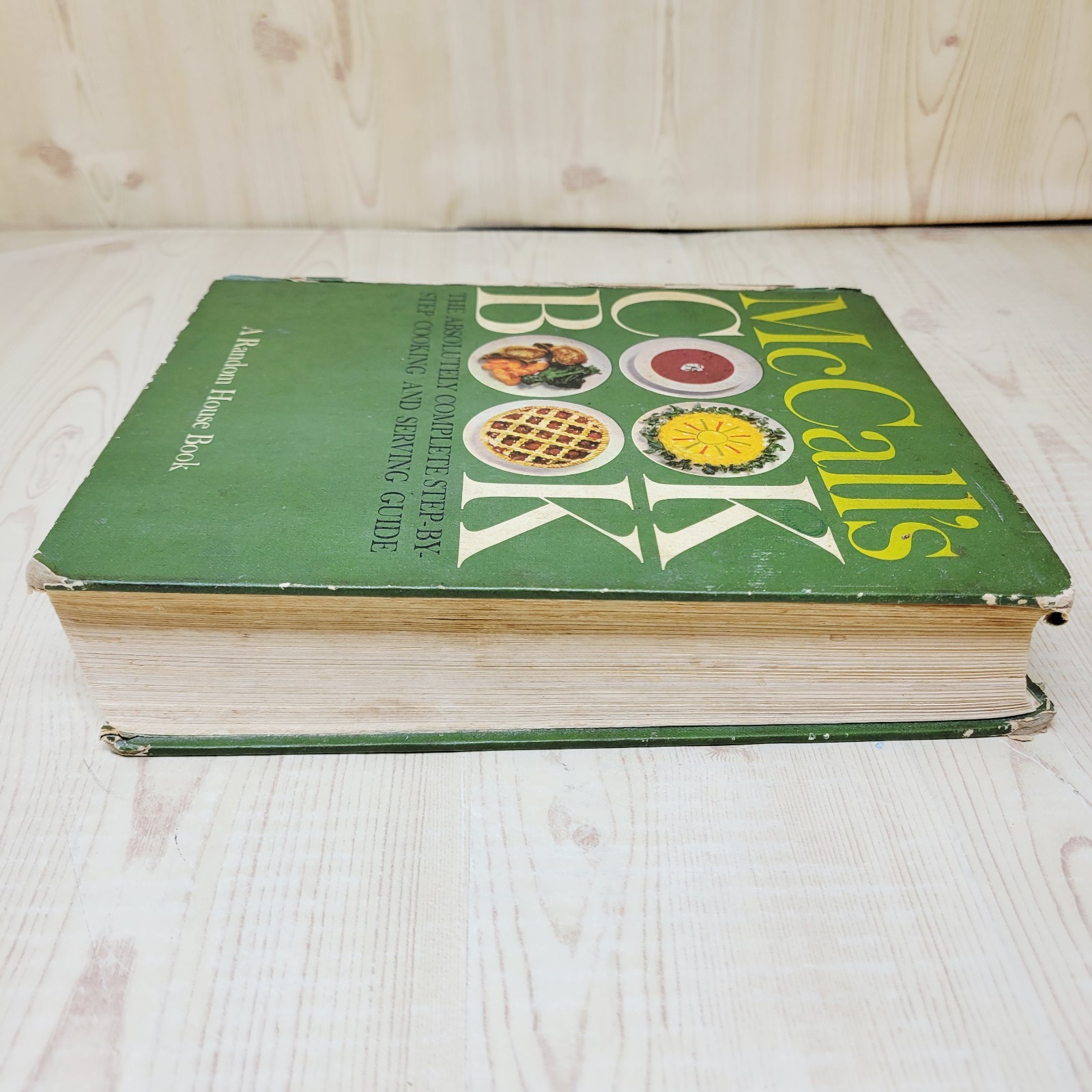 McCall’s Cook Book, 1963 Vintage Hardcover Green 5th Printing Random House