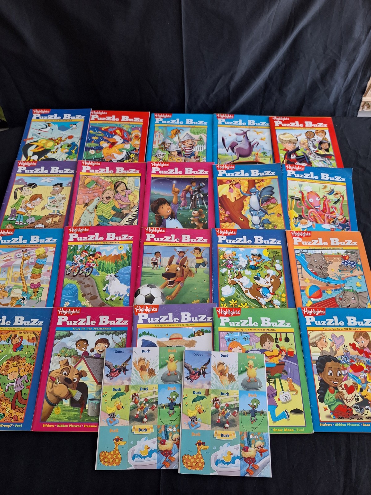 Highlights Puzzle Buzz Lot Of 20