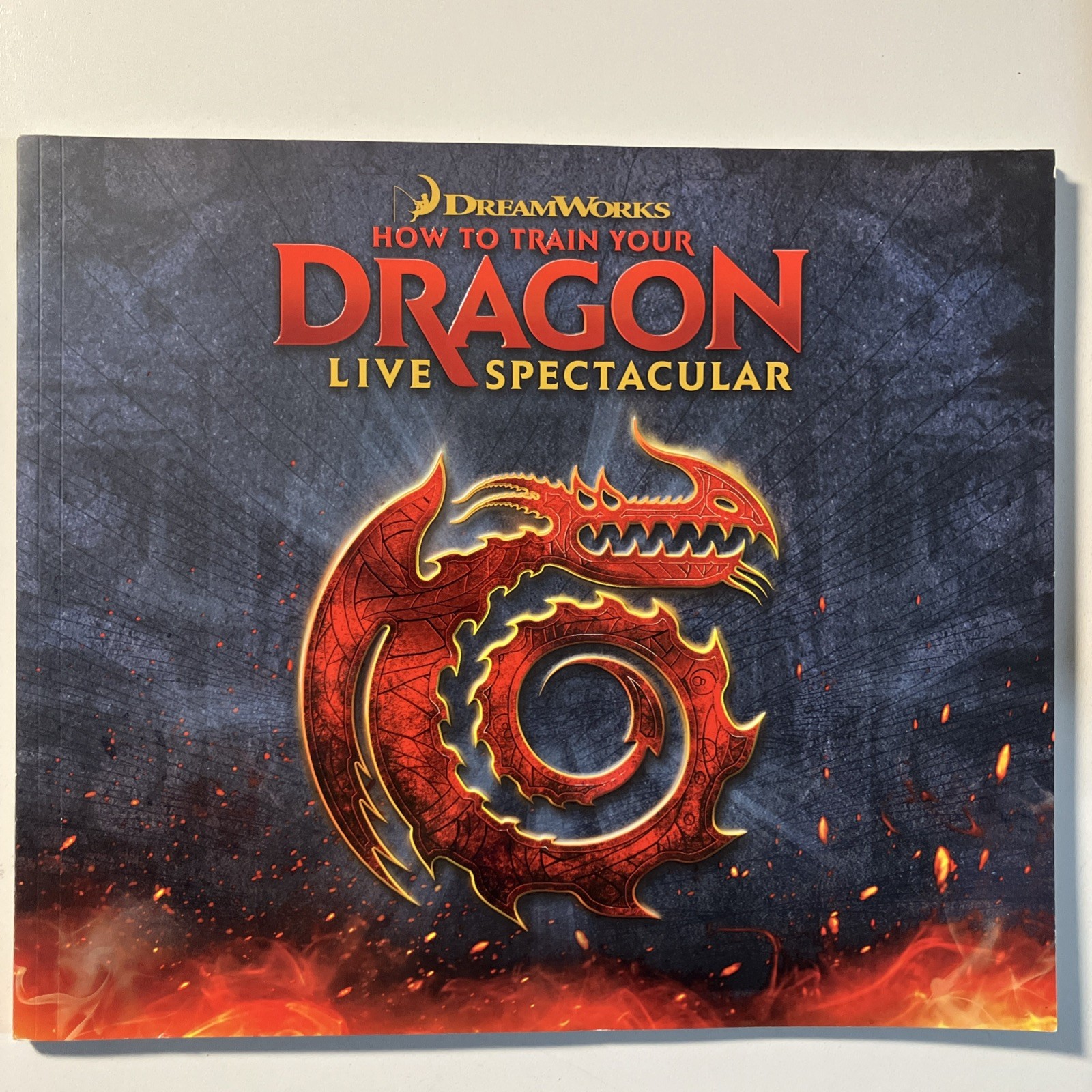 How To Train Your Dragon Live Spectacular Program Book 62 Color Pages