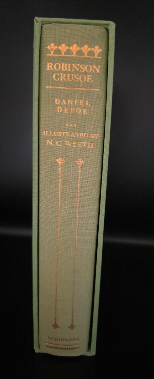 Numbered, Limited Edition Robinson Crusoe Defoe / N.C. Wyeth Illustrations 1983