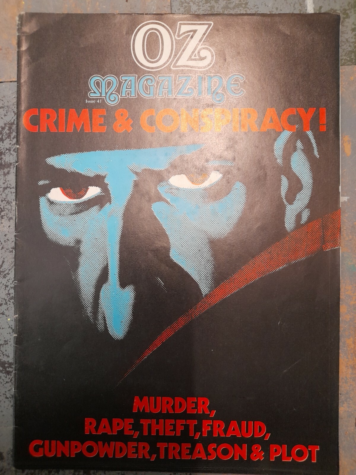 Oz magazine No 41 Crime And Conspiracy