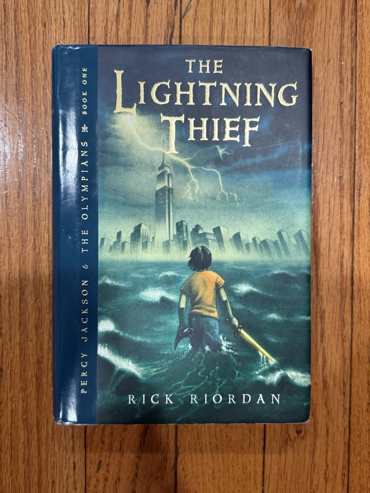 Percy Jackson Olympians HC Set, Lightning Thief Series 1st Ed OOP—VERY GOOD