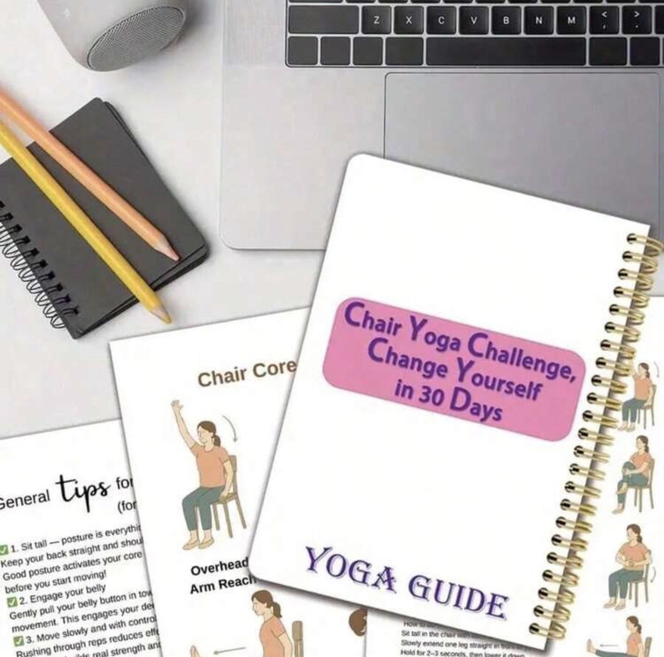 Chair Yoga for Weight Loss: a Collection of 50+ Low-Impact Exercises for Seniors