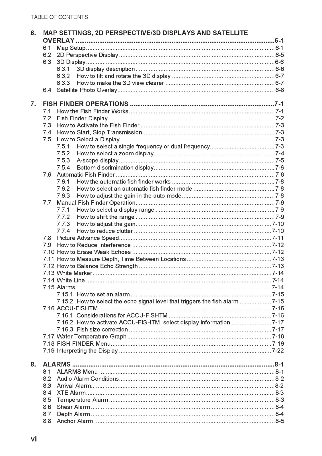 Furuno GP- 1670F GP- 1870F Operator’s Manual – 211 Pages Coil Bound