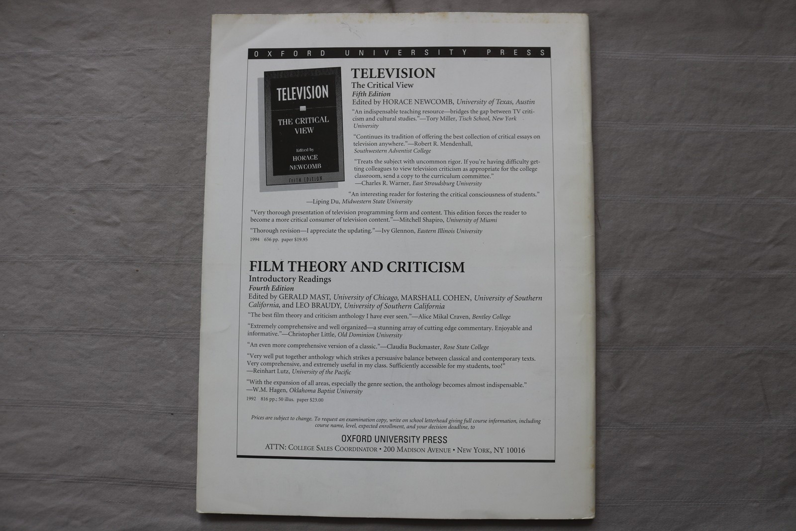1994 FALL FILM QUARTERLY MAGAZINE – JERRY LEWIS COVER – E 26787