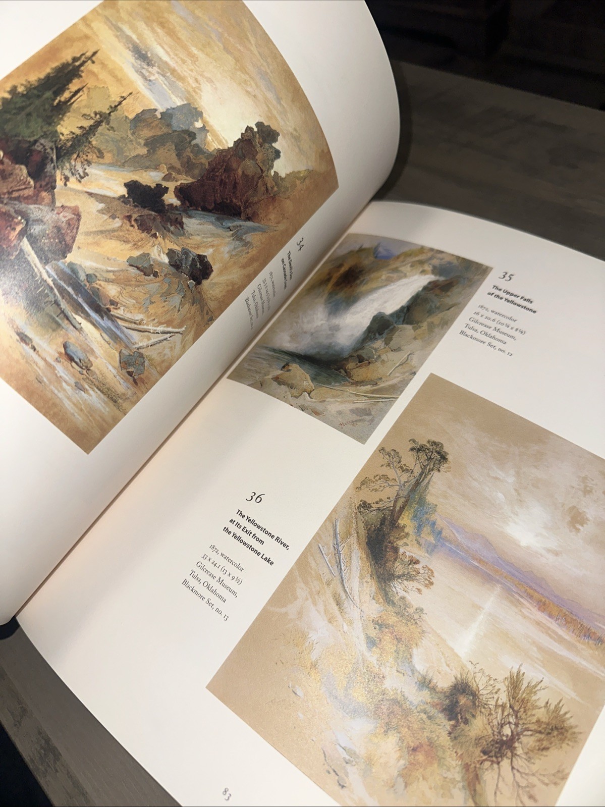 Thomas Moran National Gallery of Art Book by Anderson, Bruhn, Kinsey, Morand