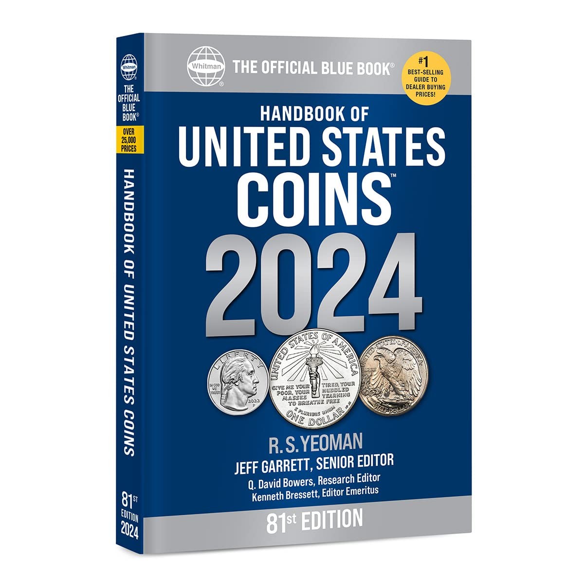 Handbook of United States Coins 2024 Paperback by R.S. Yeoman