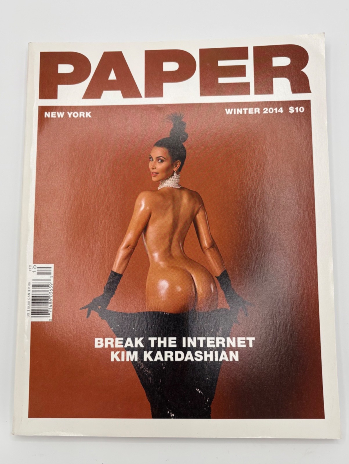 Kim Kardashian Paper Magazine “Break The Internet” Variant 2014 RARE Brand New