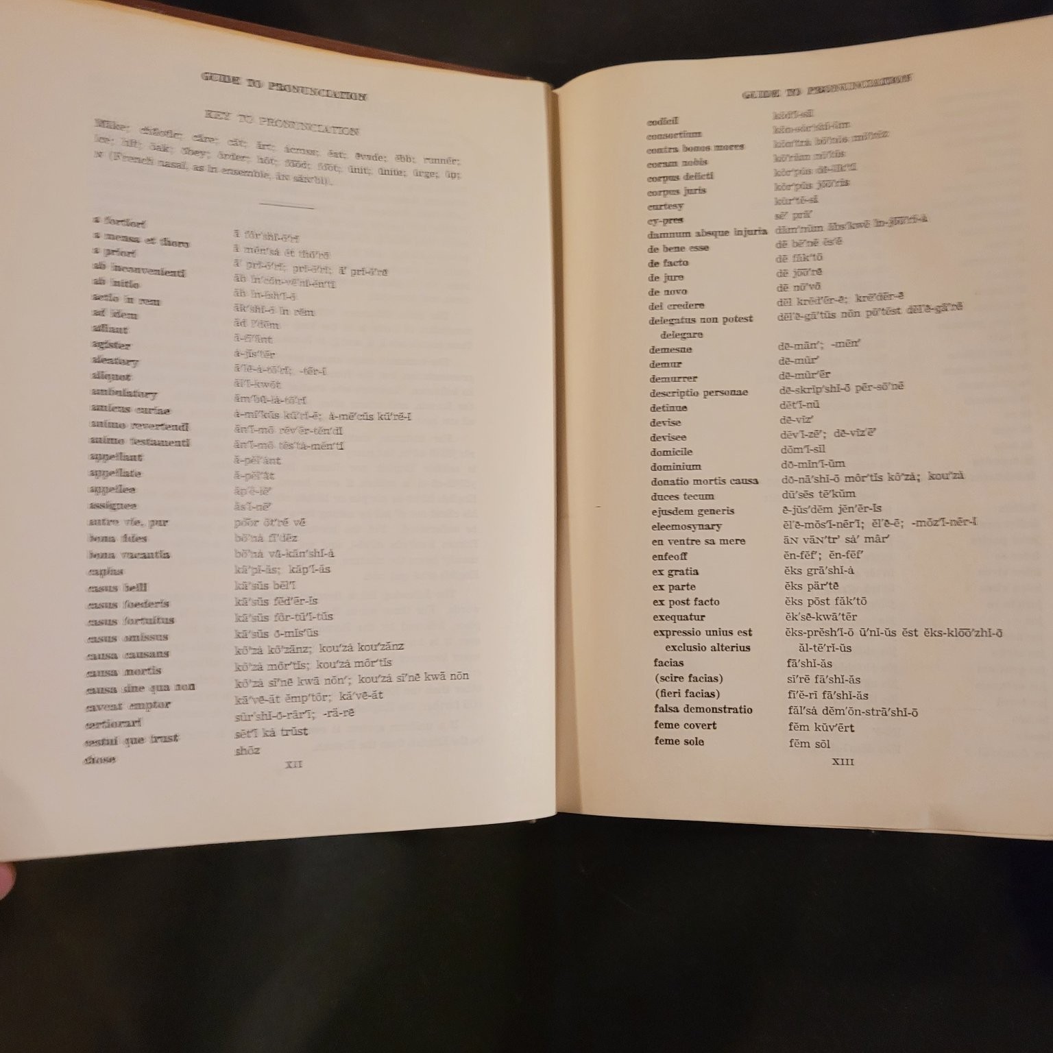 Black’s Law Dictionary Henry Campbell Black 4th Edition 1951 Thumb Indexed